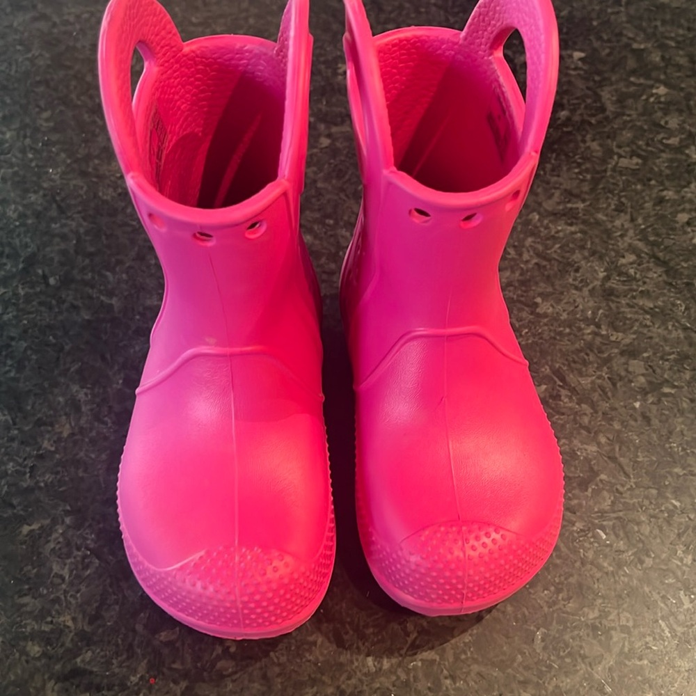 Toddler Crocs Rainboots